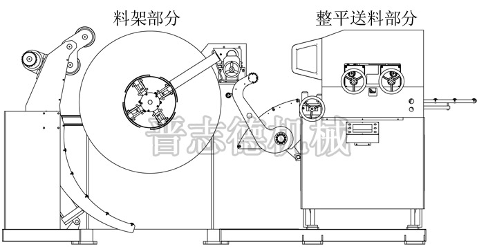 三合一送料機結(jié)構(gòu)示意圖