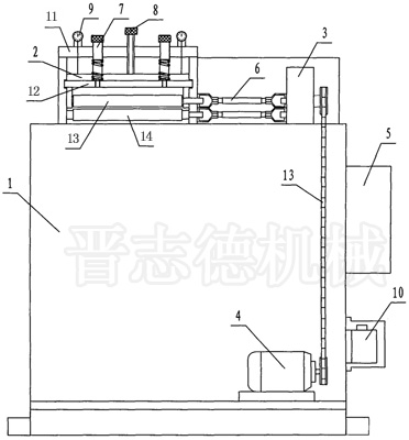 精密整平機結(jié)構(gòu)圖