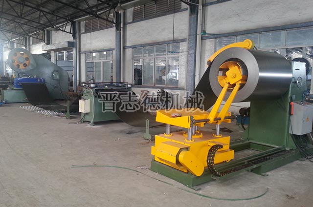 全自動(dòng)油壓重型材料架使用