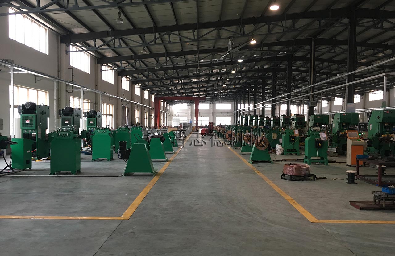 開卷整平伺服送料機(jī)生產(chǎn)線安裝