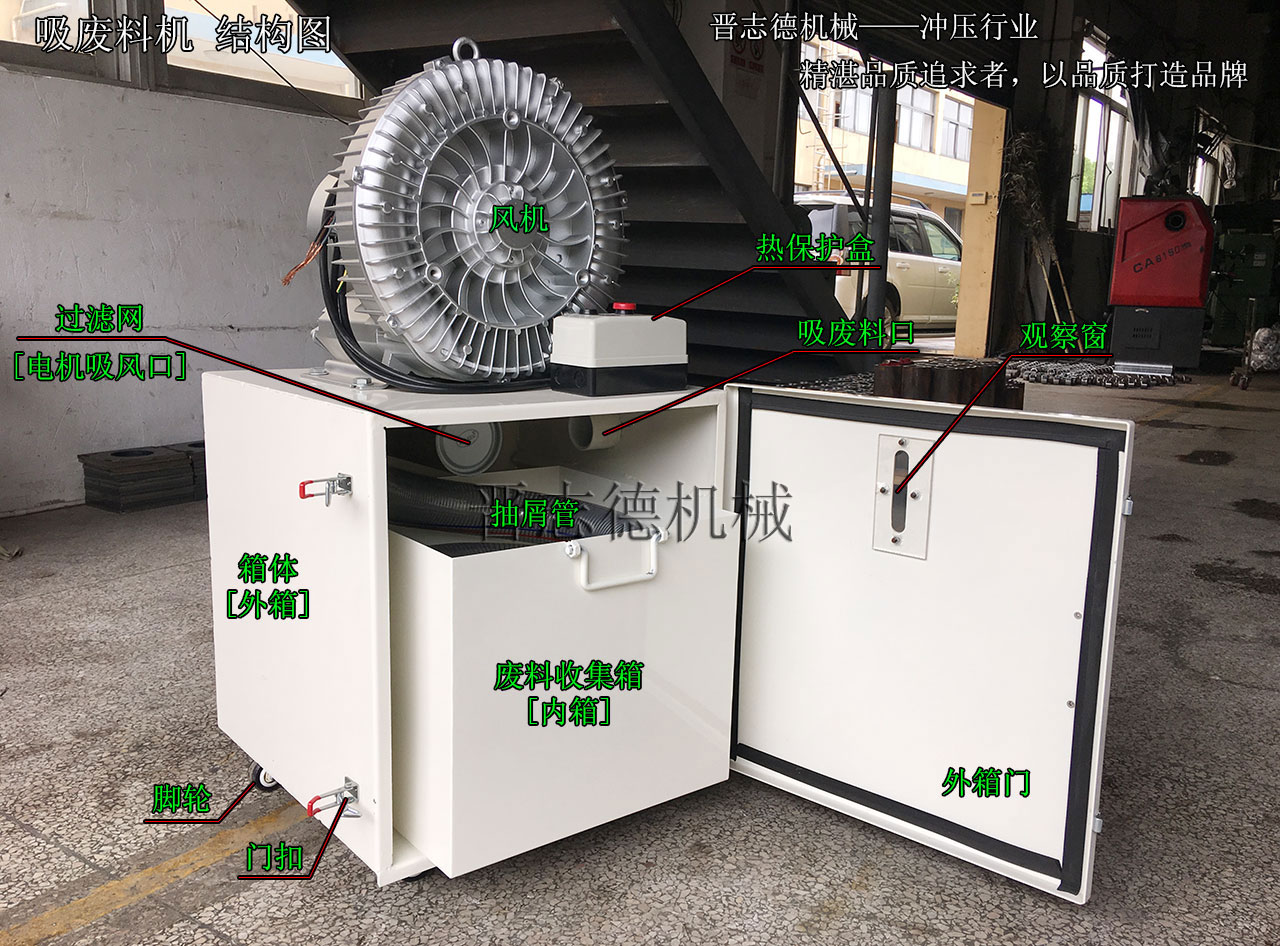 吸廢料機(jī)結(jié)構(gòu) 吸廢料機(jī)結(jié)構(gòu)